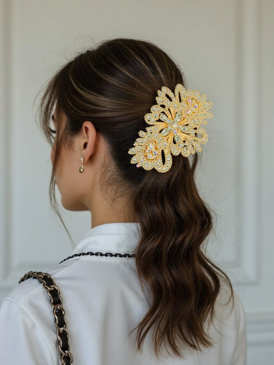 "Fancy Crystal Hair Clips & Barrettes – Stylish Hair Accessories for Every Occasion"