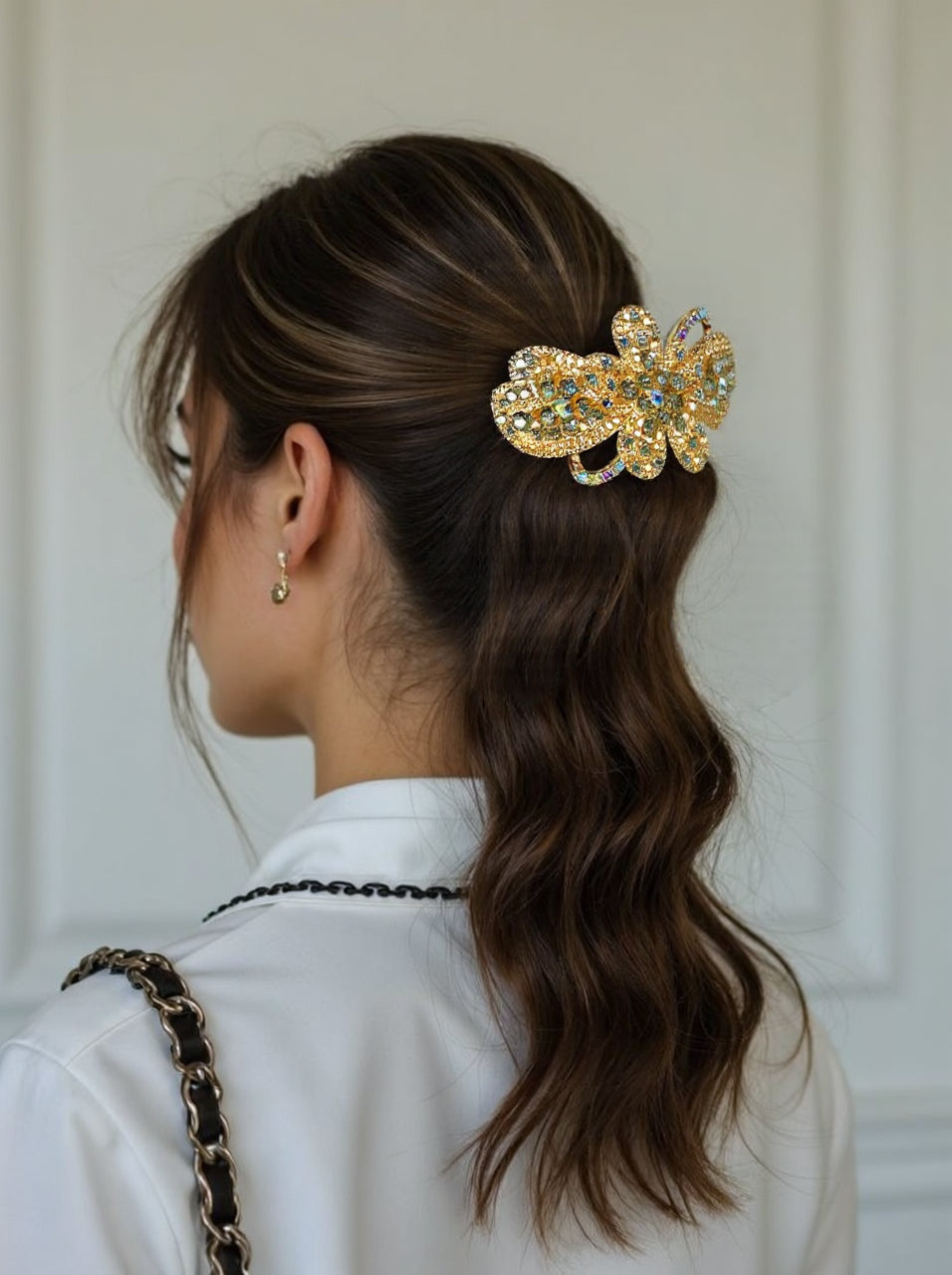 "Fancy Crystal Hair Clips & Barrettes – Stylish Hair Accessories for Every Occasion"